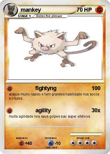 Pokemon mankey