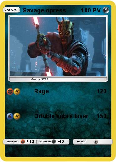 Pokemon Savage opress