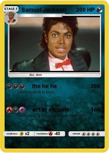 Pokemon Samuel Jackson