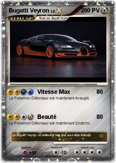 Pokemon Bugatti Veyron