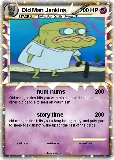 Pokemon Old Man Jenkins