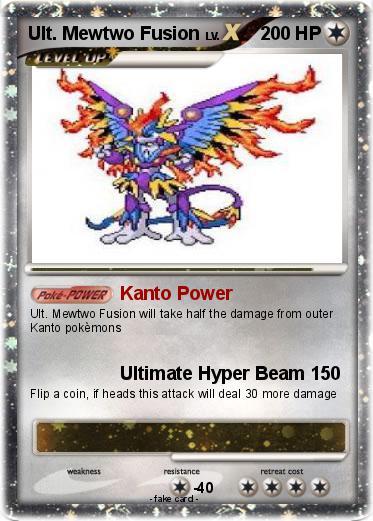 Pokemon Ult. Mewtwo Fusion