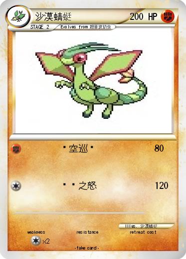 Pokemon 沙漠蜻蜓