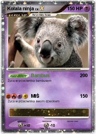 Pokemon Kołala ninja