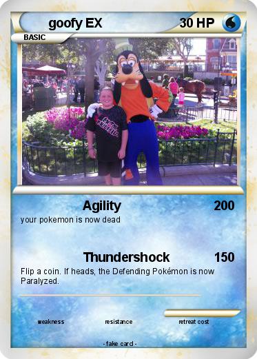 Pokemon goofy EX