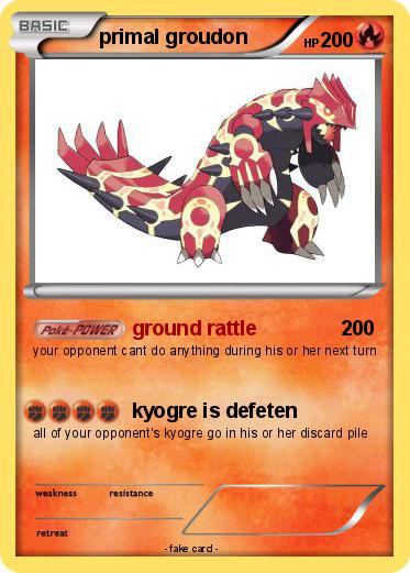 Pokemon primal groudon