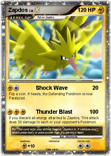 Pokemon Zapdos