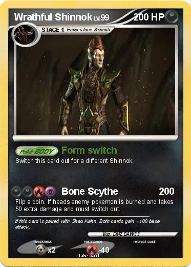 Pokemon Wrathful Shinnok