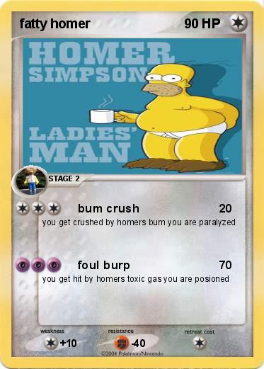 Pokemon fatty homer