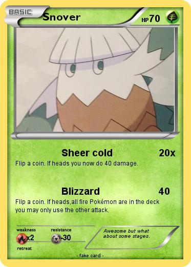 Pokemon Snover