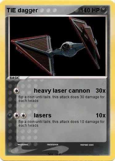 Pokemon TIE dagger