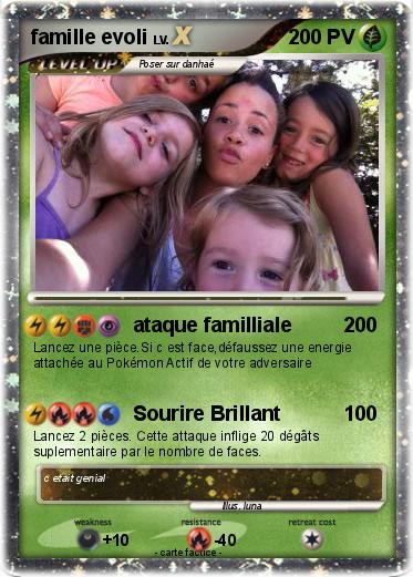 Pokemon famille evoli