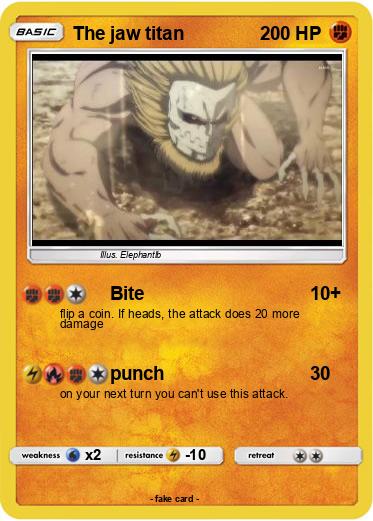 Pokemon The jaw titan