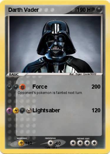 Pokemon Darth Vader