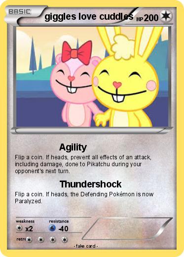 Pokemon giggles love cuddles
