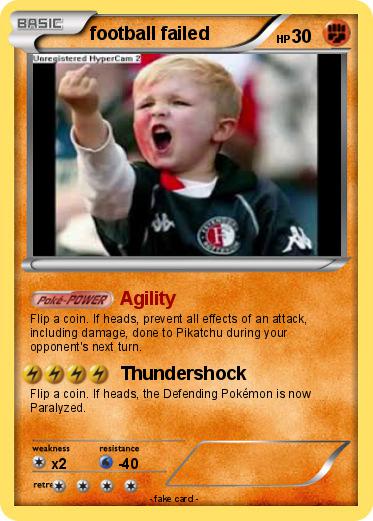 Pokemon football failed