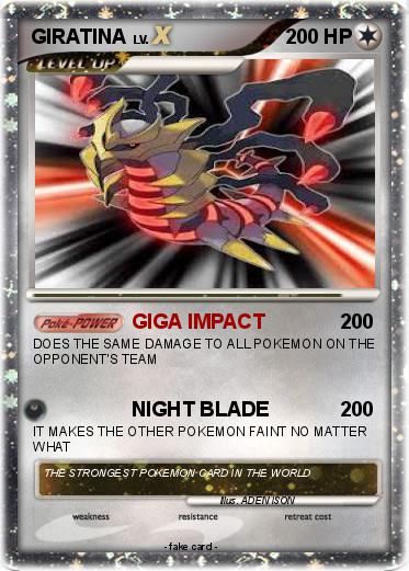 Pokemon GIRATINA