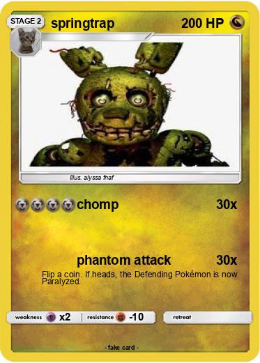 Pokemon springtrap