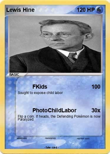 Pokemon Lewis Hine