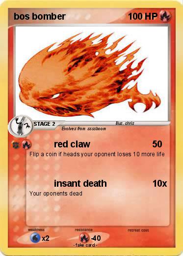 Pokemon bos bomber