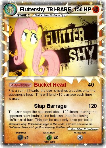 Pokemon Fluttershy TRI-RARE