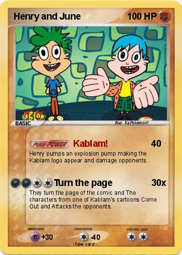 Pokemon Henry and June