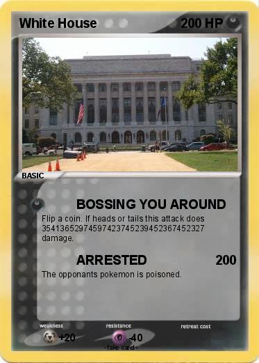 Pokemon White House
