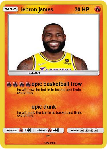 Pokemon lebron james