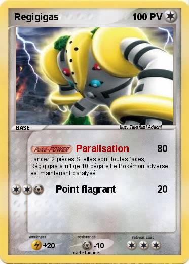 Pokemon Regigigas