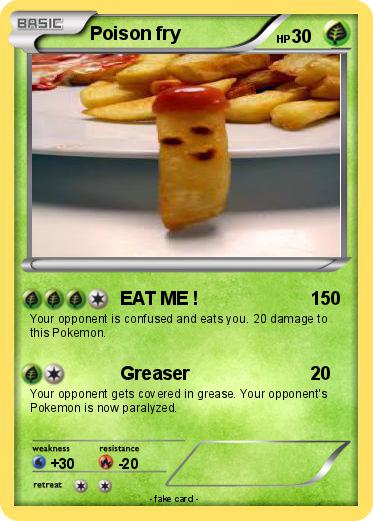 Pokemon Poison fry