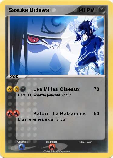 Pokemon Sasuke Uchiwa