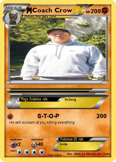 Pokemon Coach Crow