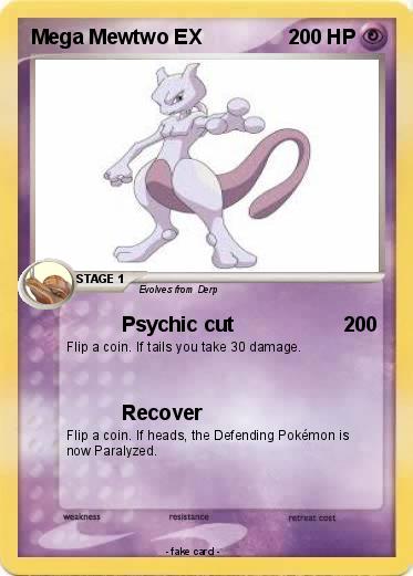 Pokemon Mega Mewtwo EX