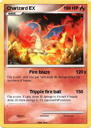 Pokemon Charizard EX
