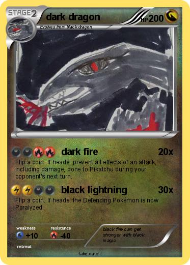 Pokemon dark dragon