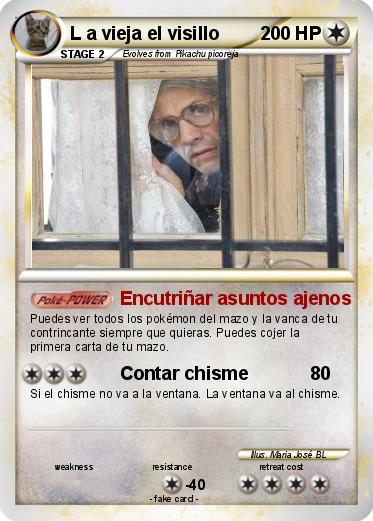 Pokemon L a vieja el visillo