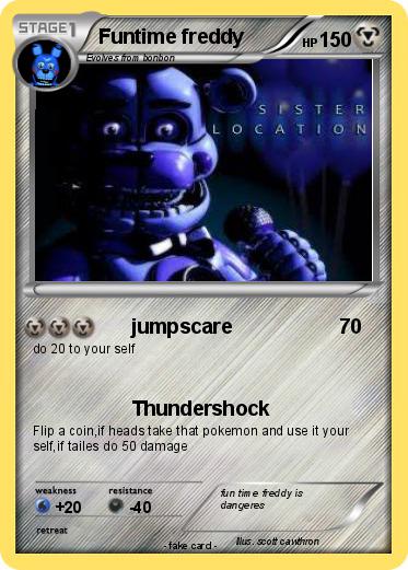 Pokemon Funtime freddy