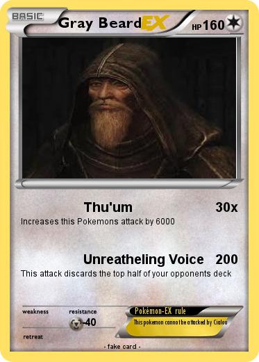 Pokemon Gray Beard