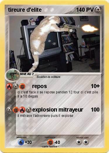 Pokemon tireure d'elite