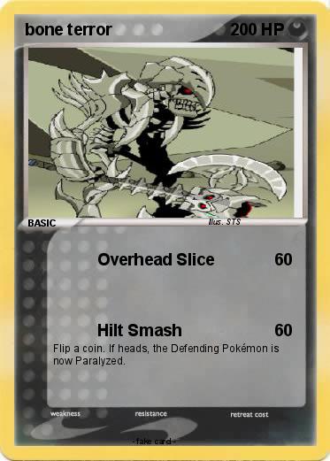 Pokemon bone terror