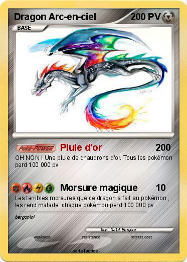 Pokemon Dragon Arc-en-ciel