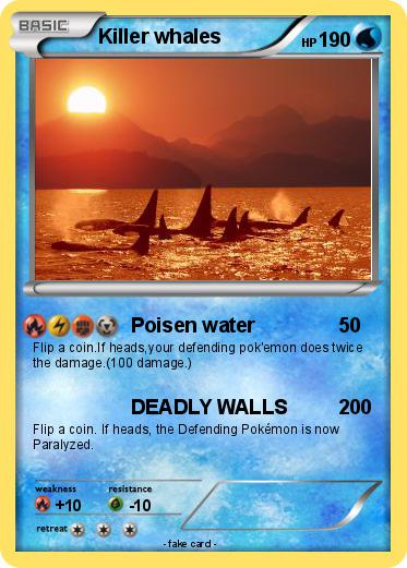 Pokemon Killer whales