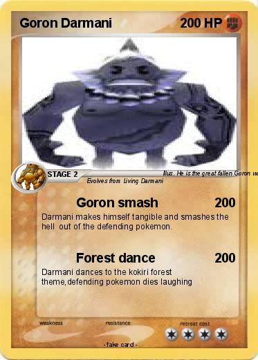 Pokemon Goron Darmani