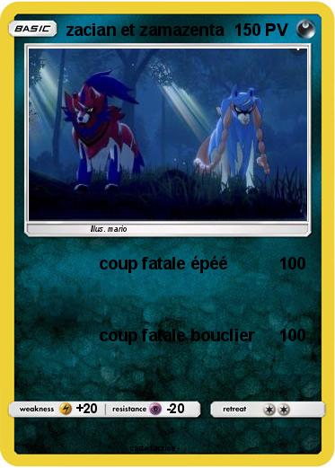 Pokemon zacian et zamazenta