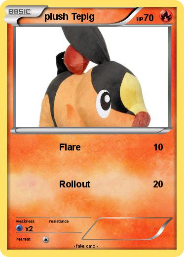 Pokemon plush Tepig