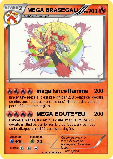 Pokemon MEGA BRASEGALI