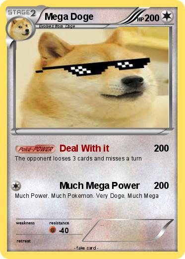 Pokemon Mega Doge
