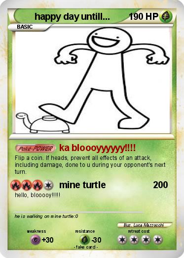 Pokemon happy day untill...