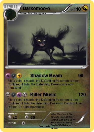 Pokemon Darkomoo-o