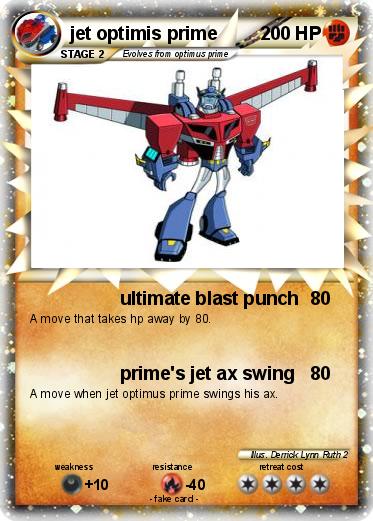 Pokemon jet optimis prime